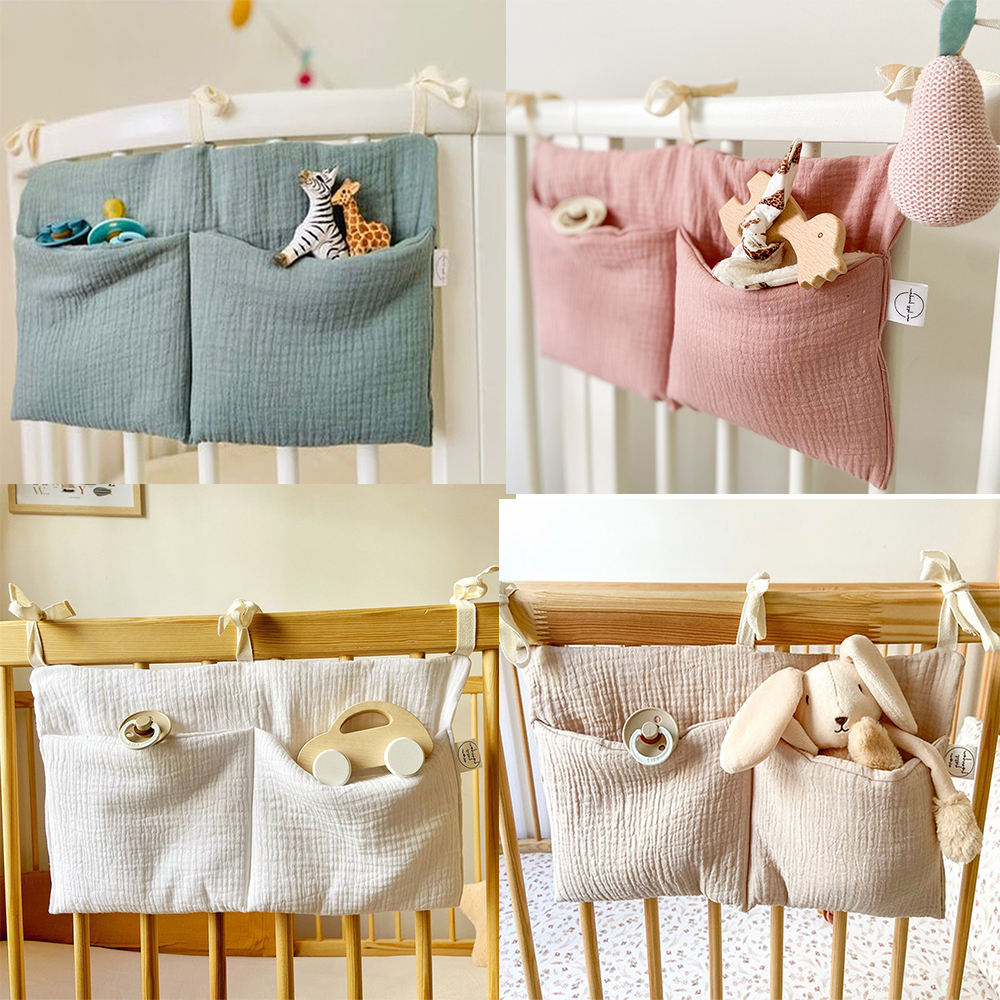 Baby Nursery Uniform - Baby Crib Organizer Cot Caddy Bed