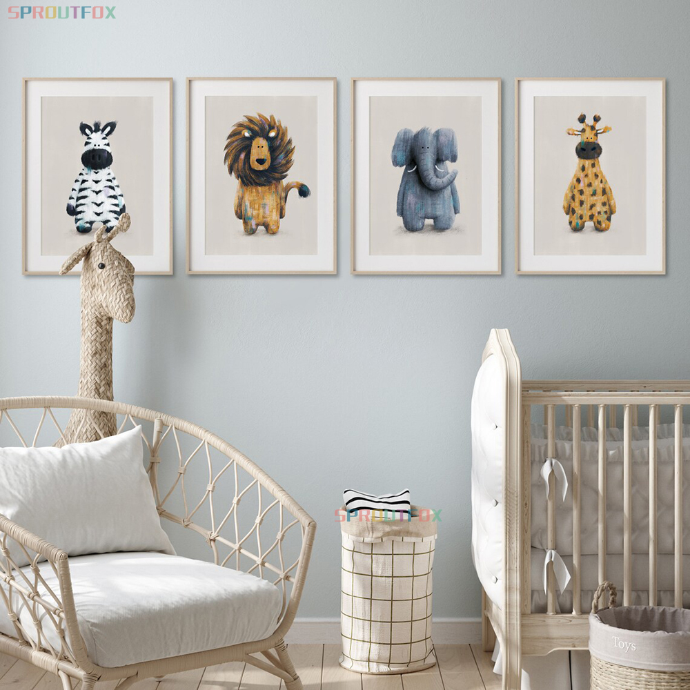 Baby Zebra Nursery - Zebra Pictures Wall Poster For Kids