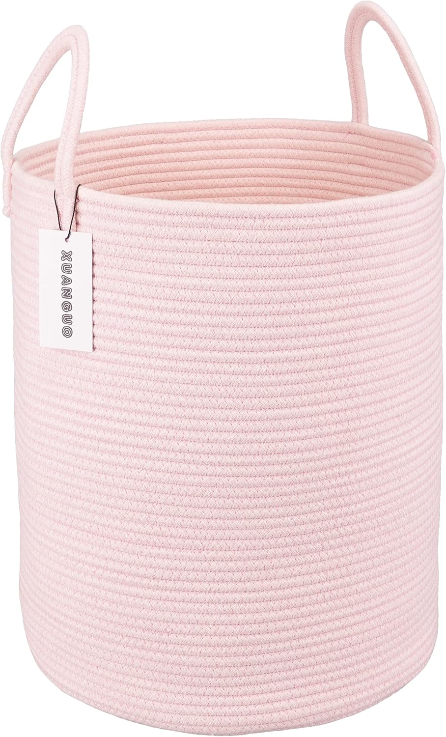 Baby Nursery Images - Large Cotton Rope Laundry Basket Hamper