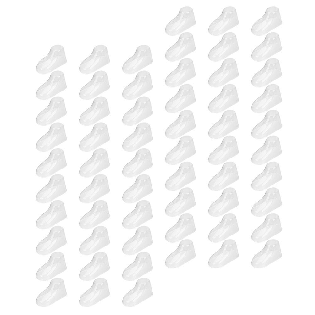 Baby Nursery Stores - 60Pcs Clear PVC Toddler Feet Models
