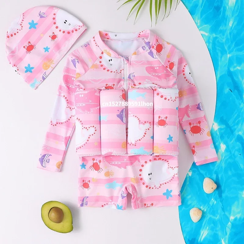 Baby Nursery Ideas Boy - 1-6T Children's Buoyancy Swimsuit Cartoon Swimwear
