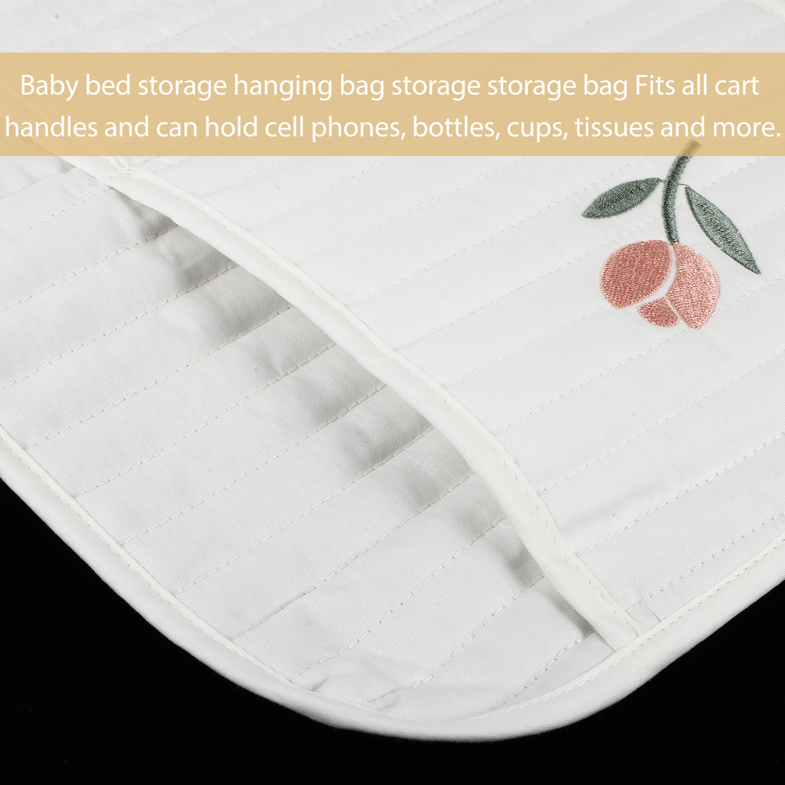 Baby Nursery Bags - Crib Hanging Diaper Organizer Baby Nursery