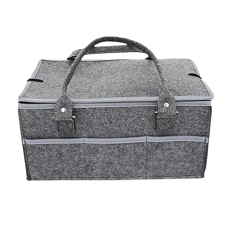 Baby Nursery Bags - Baby Felt Storage Nursery Organizer Basket