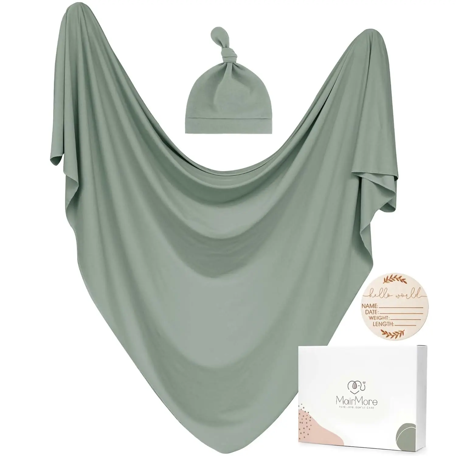 Baby Nursery Images - Soft Baby Swaddle Blanket Set with