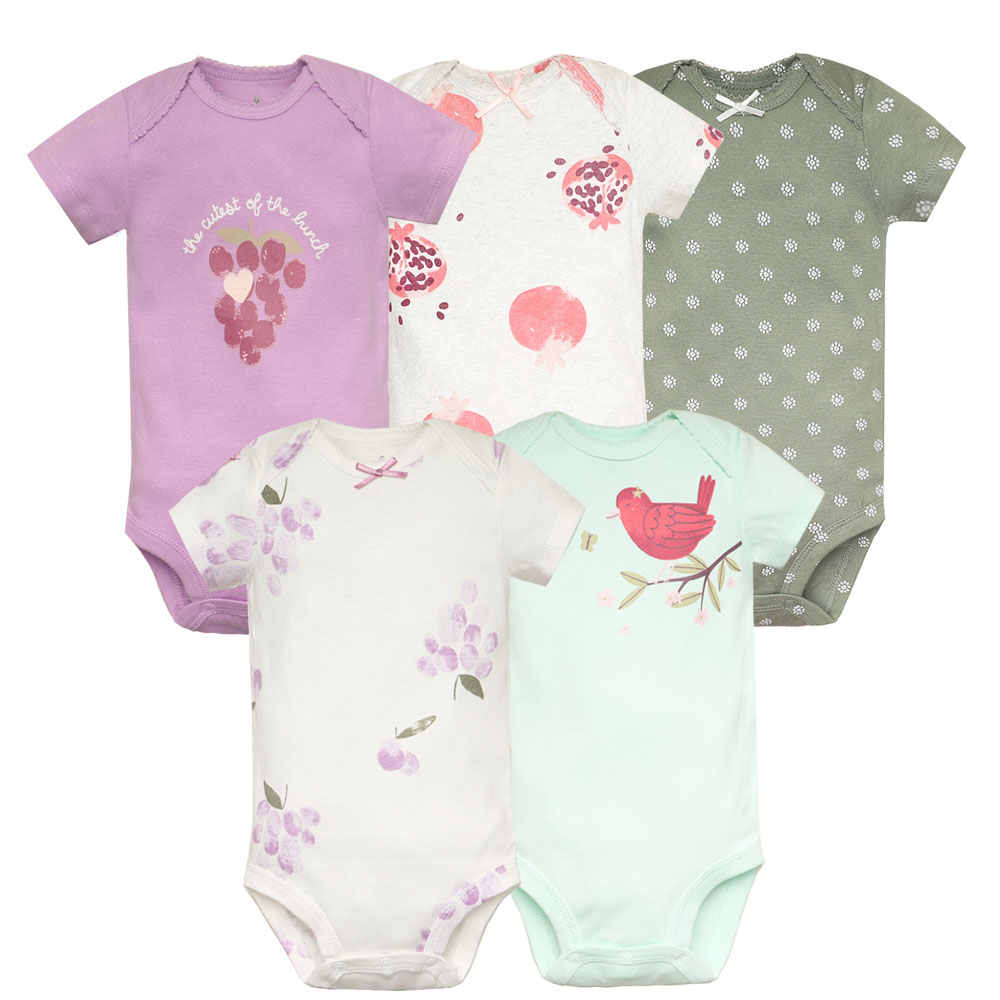 5pcs/lot Baby Bodysuit Fashion - Baby Nursery Ideas Boy avis et prix