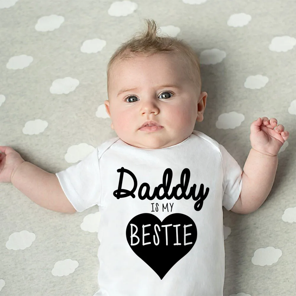 Daddy Is My Bestie Cute Baby B - Baby Nursery Ideas Boy avis et prix