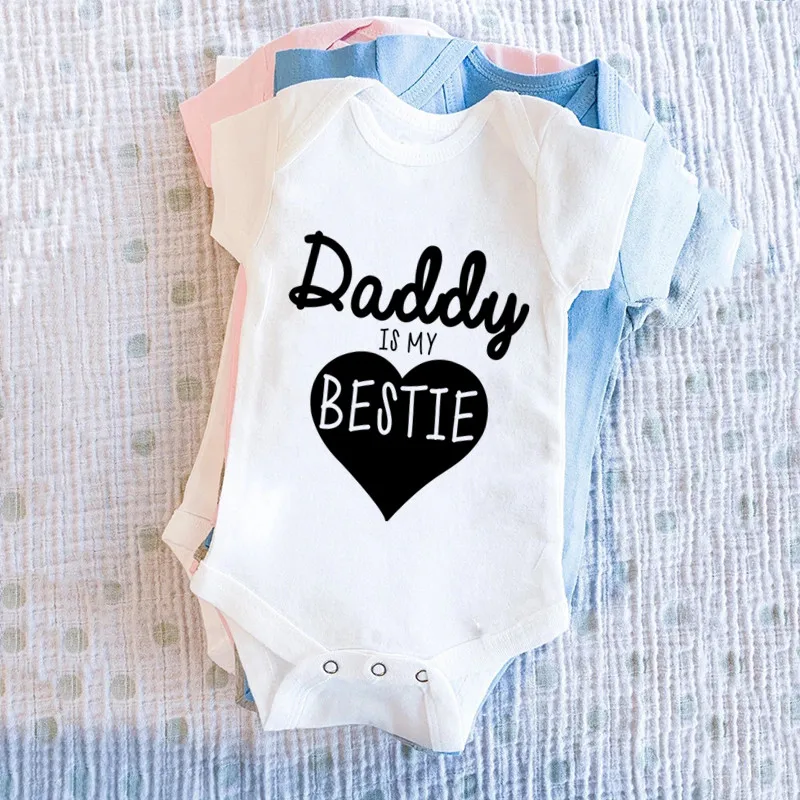 Daddy Is My Bestie Cute Baby B - Baby Nursery Ideas Boy avis et prix