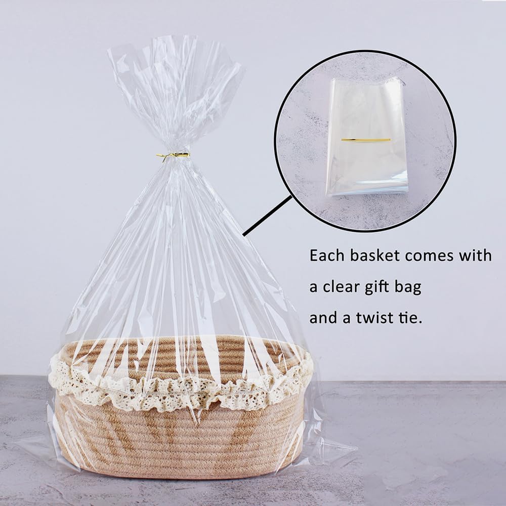 Small Brown Jute Woven Storage - Baby Nursery Basket avis et prix