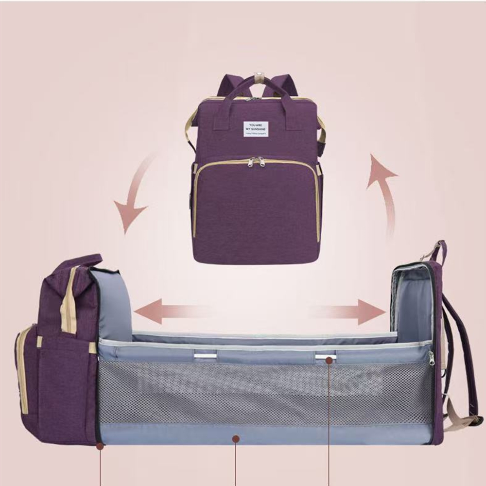 Folding Mommy Bag Lightweight  - Baby Nursery Bags avis et prix