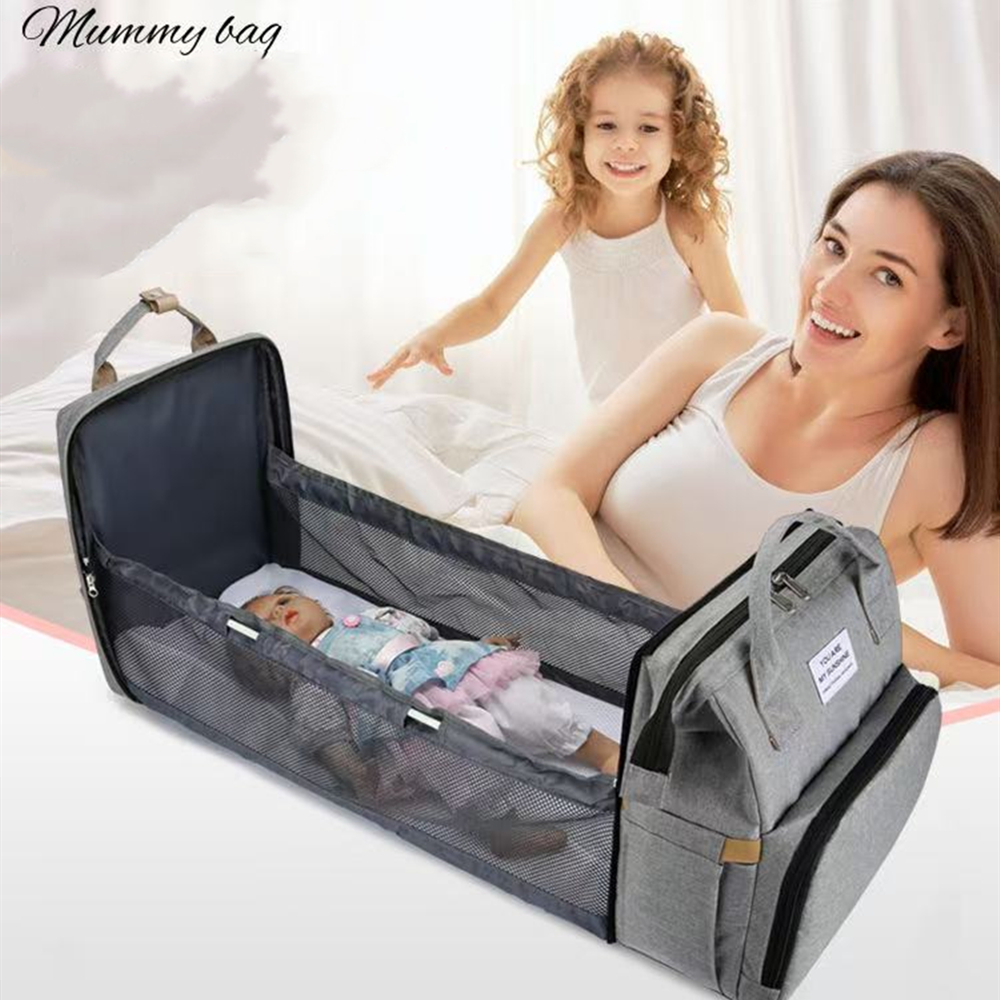 Folding Mommy Bag Lightweight  - Baby Nursery Bags avis et prix