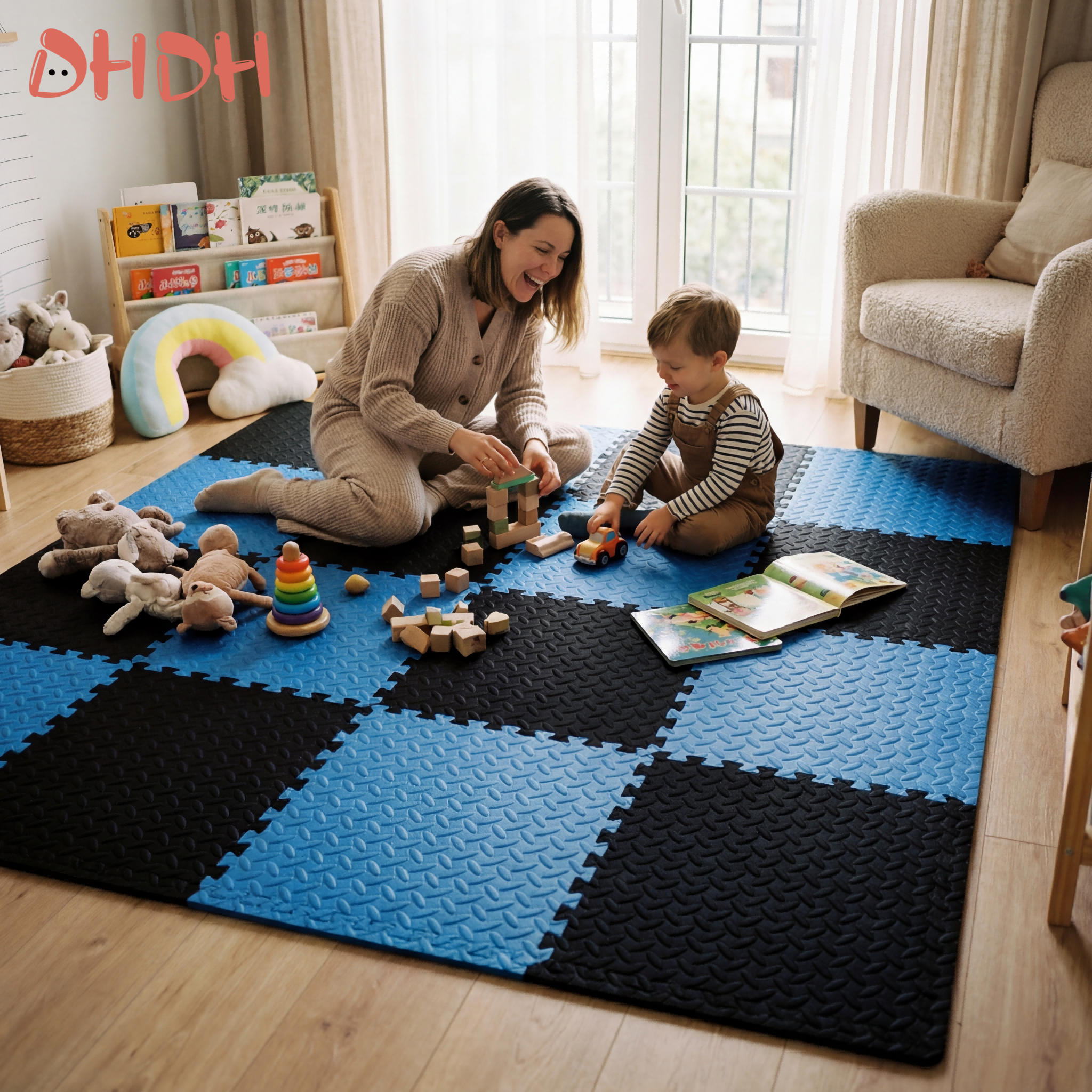 30x30cm EVA Puzzle Mat – Thick - Baby Mattress Waterproof avis et prix