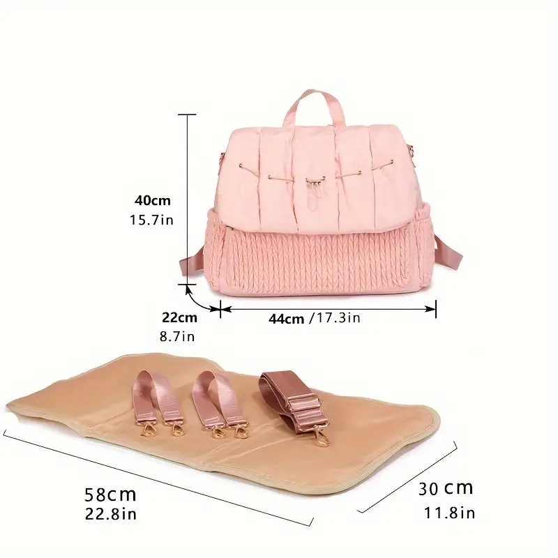 Large Capacity Diaper Stroller - Baby Nursery Bags avis et prix