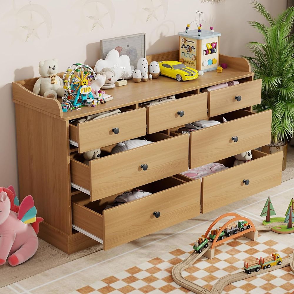 7-Drawer Kids Dresser, Changin - Baby Nursery Chest Of Drawers avis et prix