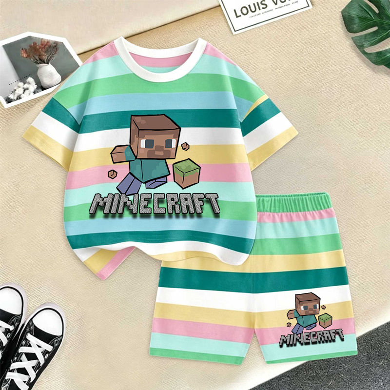 Minecrafted Girl boy Summer T  - Baby Nursery Ideas Boy avis et prix