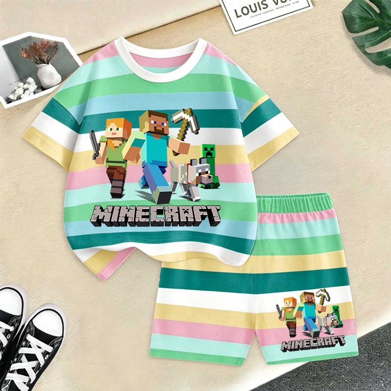 Minecrafted Girl boy Summer T  - Baby Nursery Ideas Boy avis et prix
