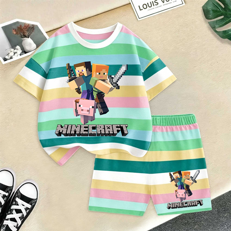 Minecrafted Girl boy Summer T  - Baby Nursery Ideas Boy avis et prix