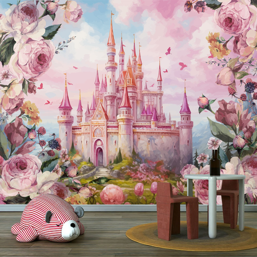 8+ Cartoon Nursery Flower Cast - Baby Nursery Mural Wallpaper avis et prix
