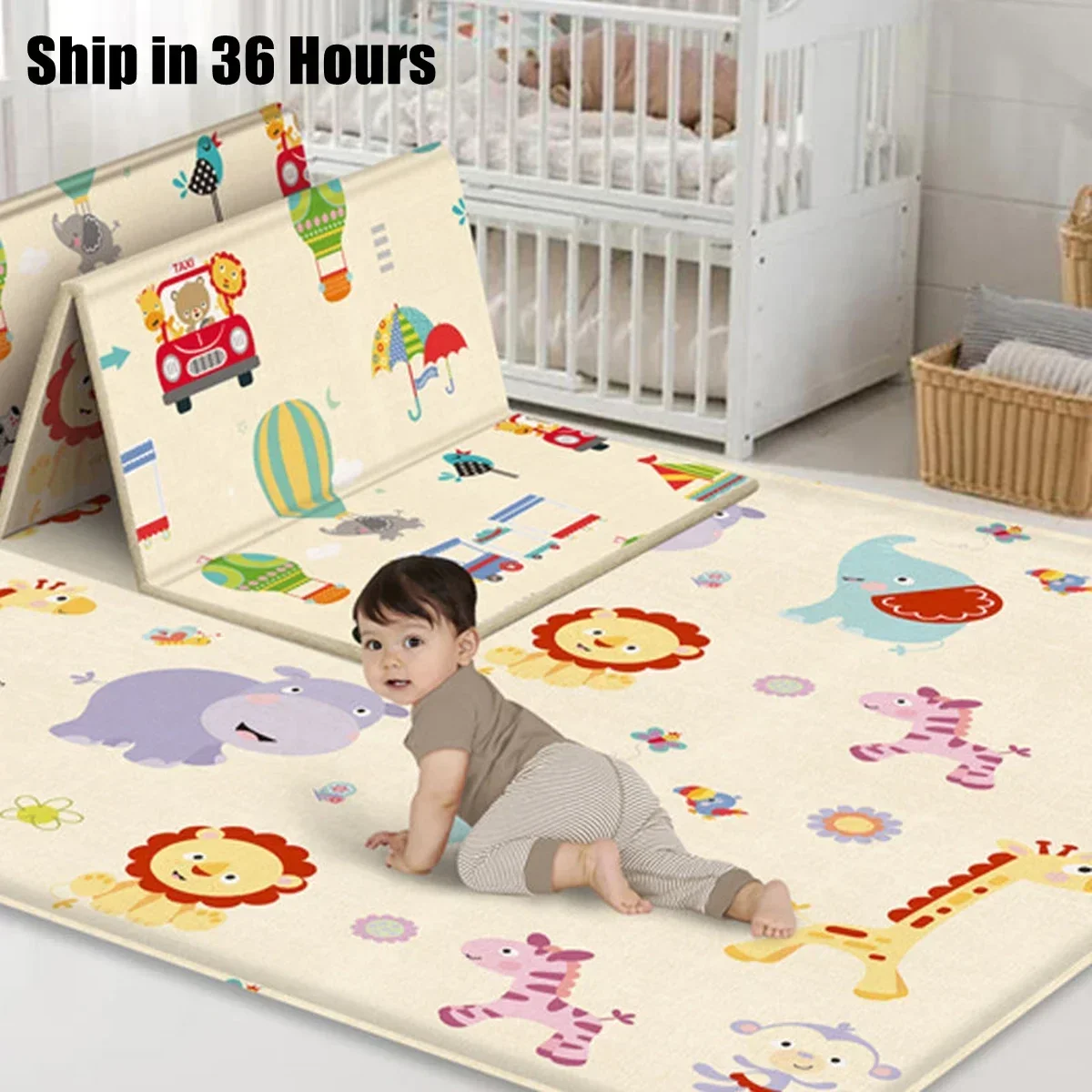 Educational Foldable Baby Play - Baby Nursery Game avis et prix