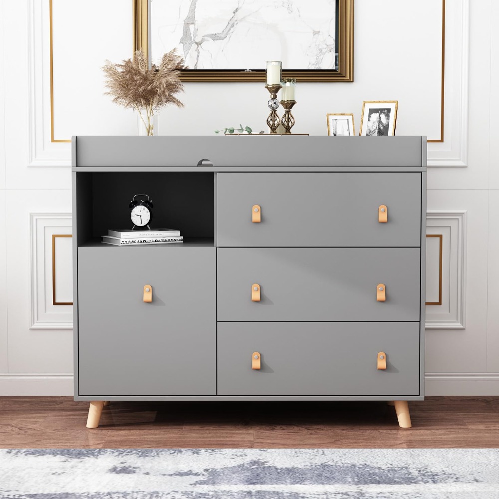 Baby Dresser Changing Table, T - Baby Nursery Chest Of Drawers avis et prix