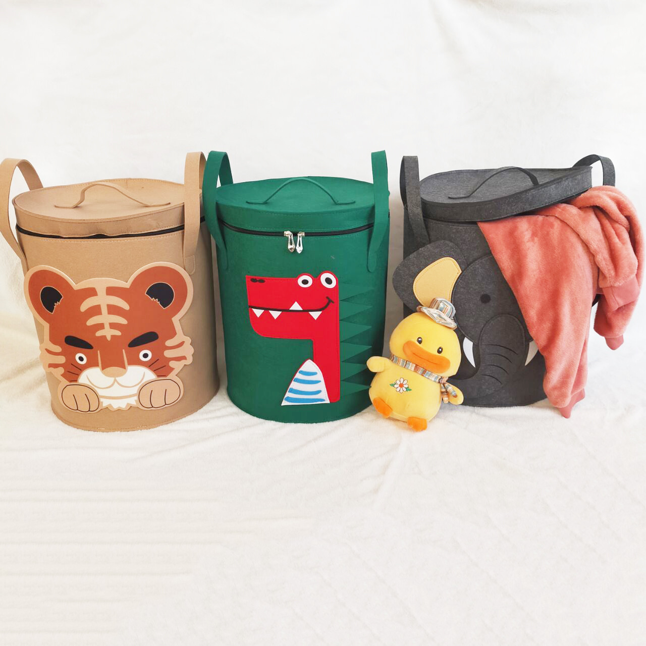 Cartoon Animal Storage Baskets - Baby Nursery Basket avis et prix
