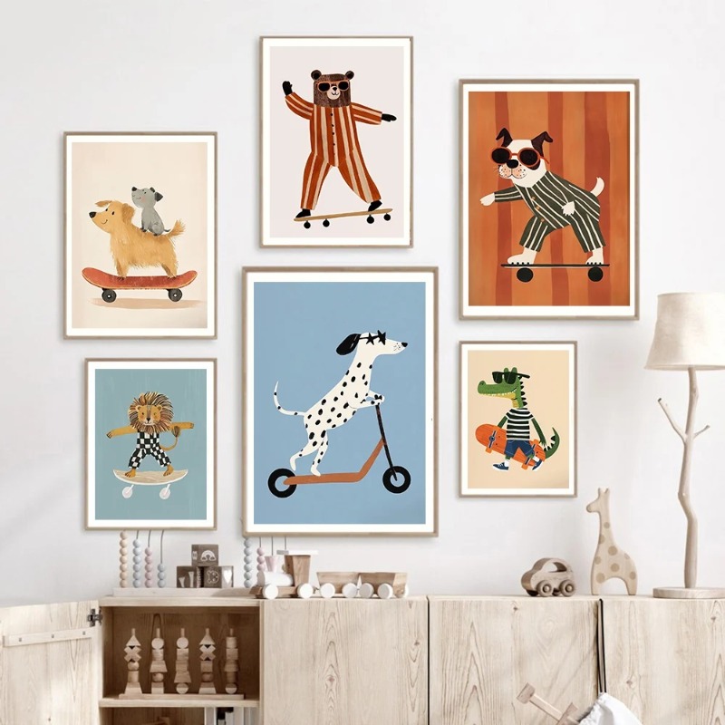Posters Prints Wall Art Canvas - Baby Nursery Neutral avis et prix