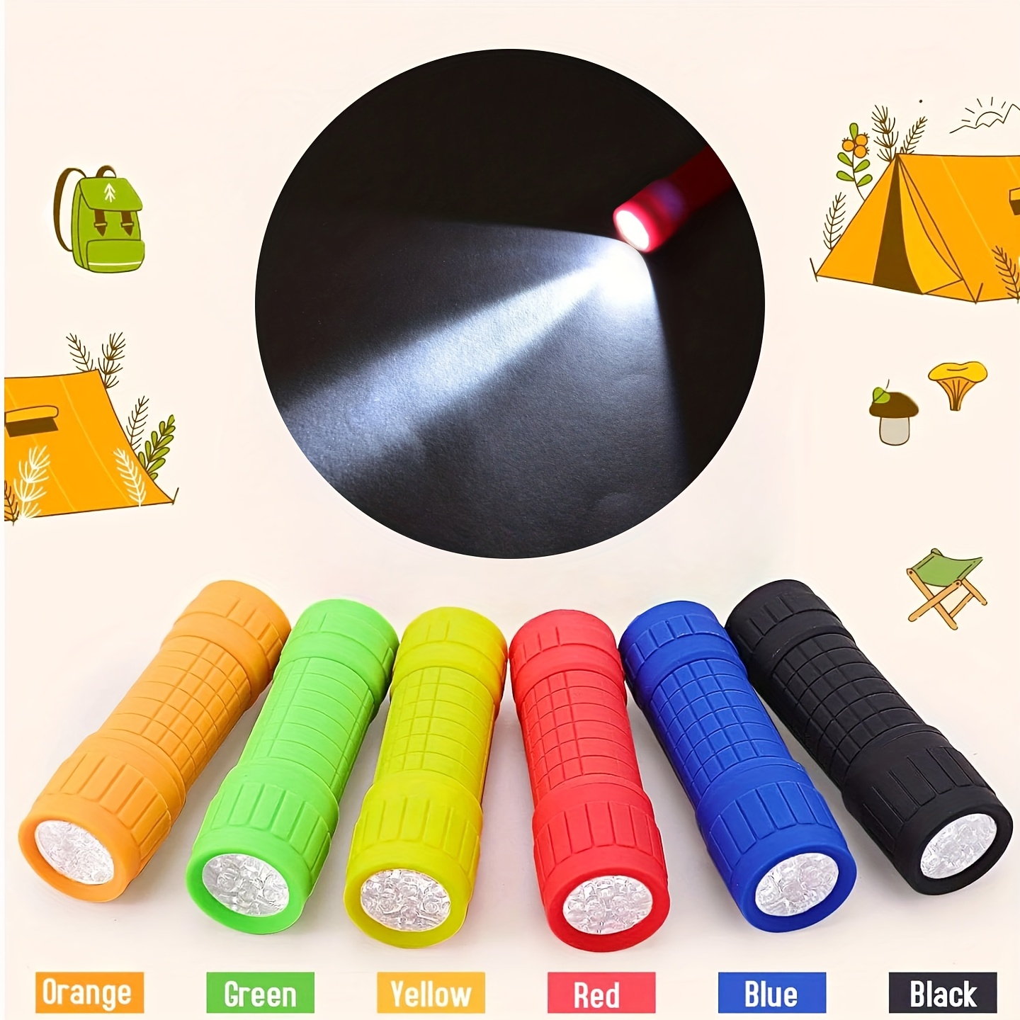 Mini Portable Flashlight Nine  - Baby Nursery Gifts avis et prix