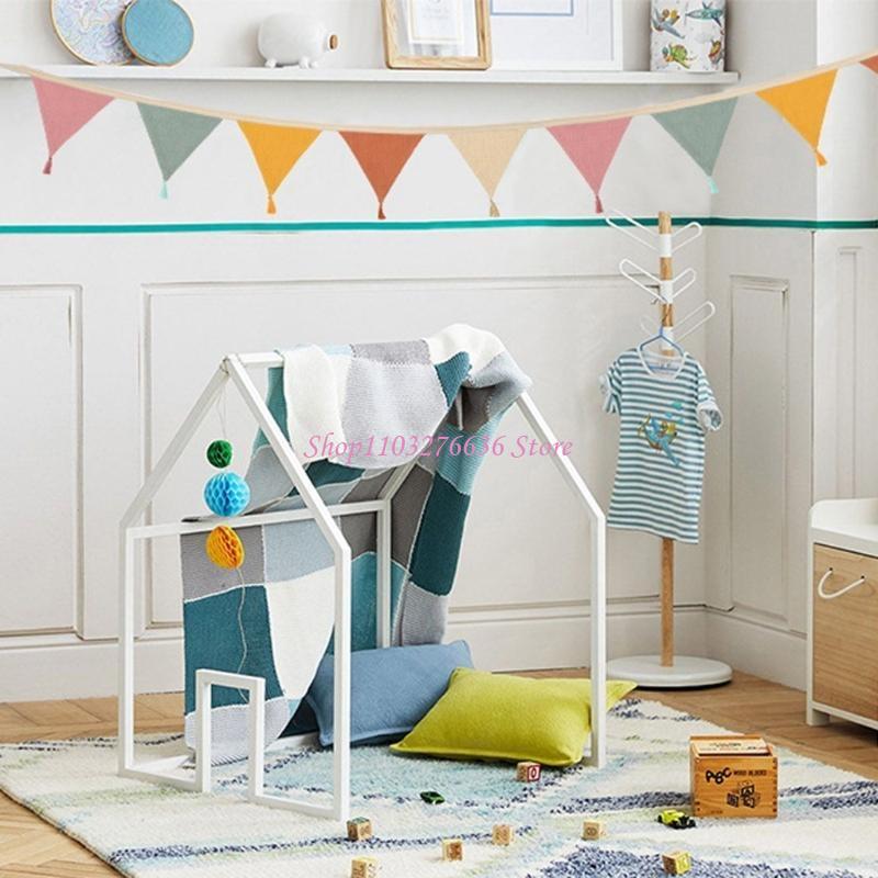 R6FD Soft Fabric Bunting Banne - Baby Nursery Neutral avis et prix