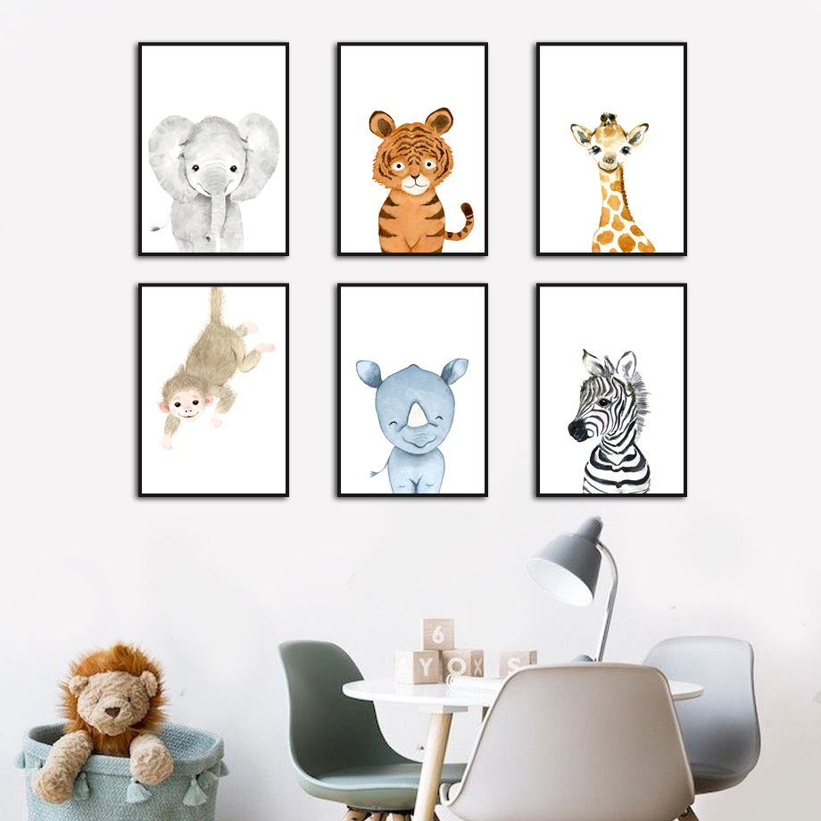 Elephant Giraffe Rhino Zebra T - Baby Zebra Nursery avis et prix
