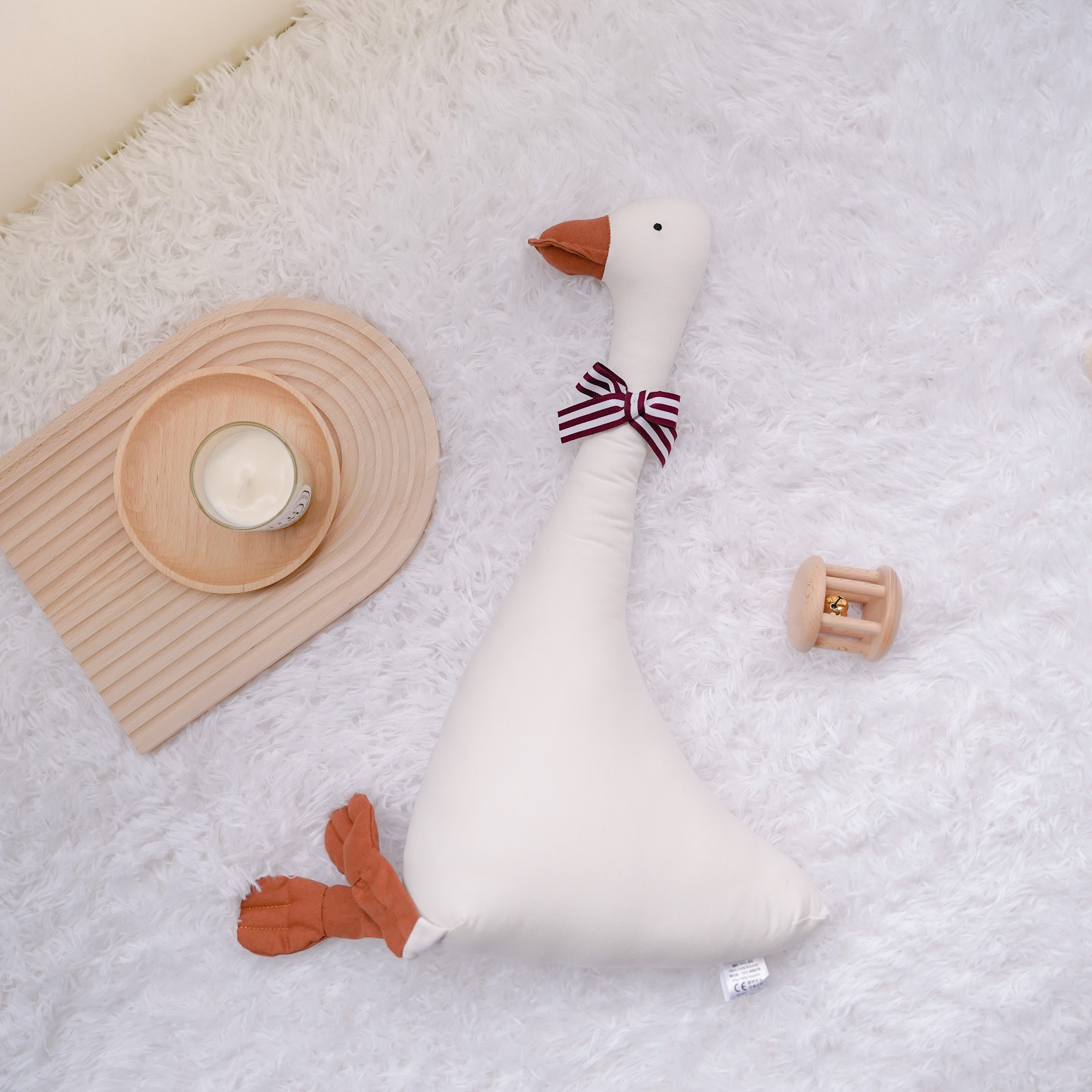 Stylish Cloth Goose Doll - Han - Baby Nursery Game avis et prix