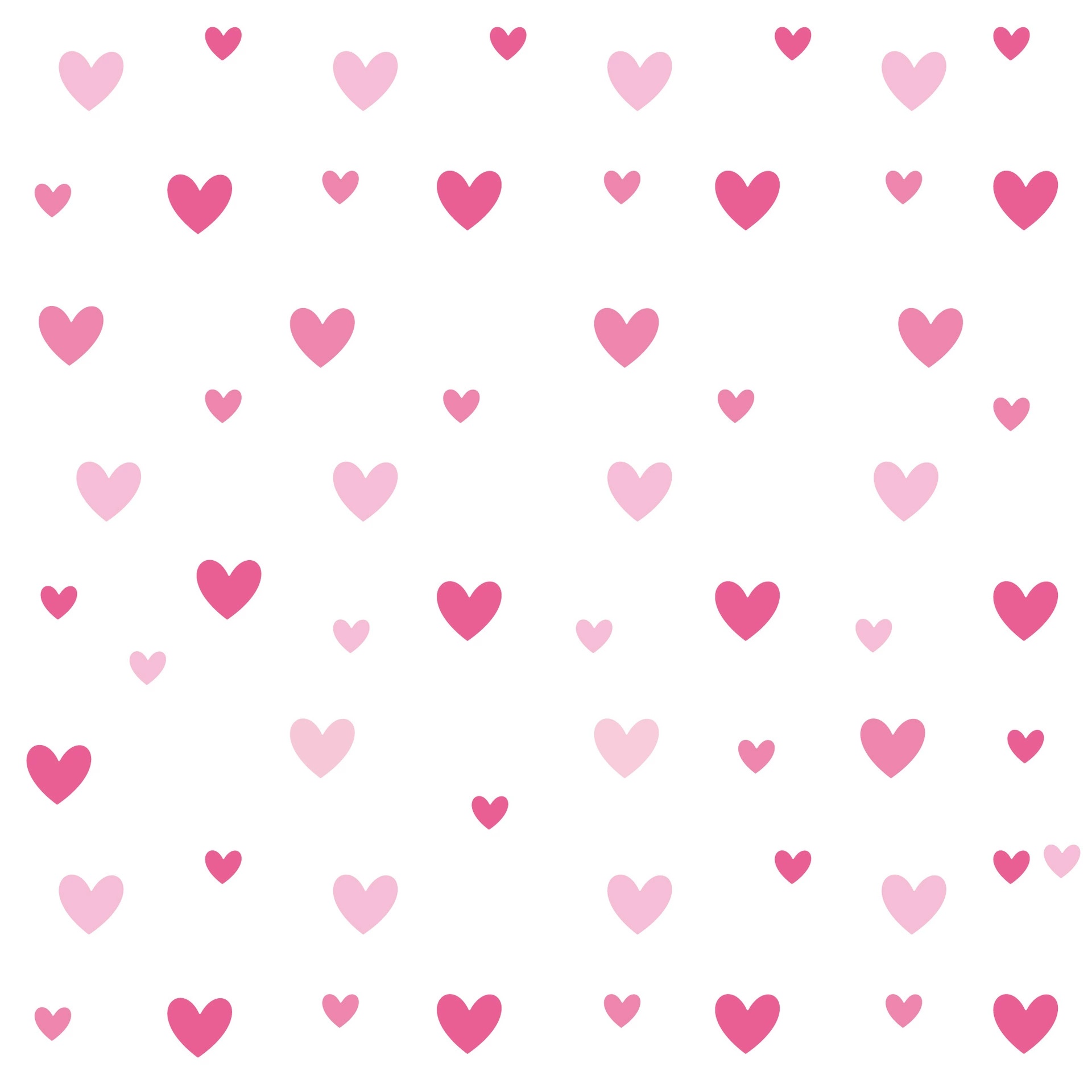 170pcs=10 Sheets Pink Heart Wa - Baby Nursery Wallpaper Girl avis et prix