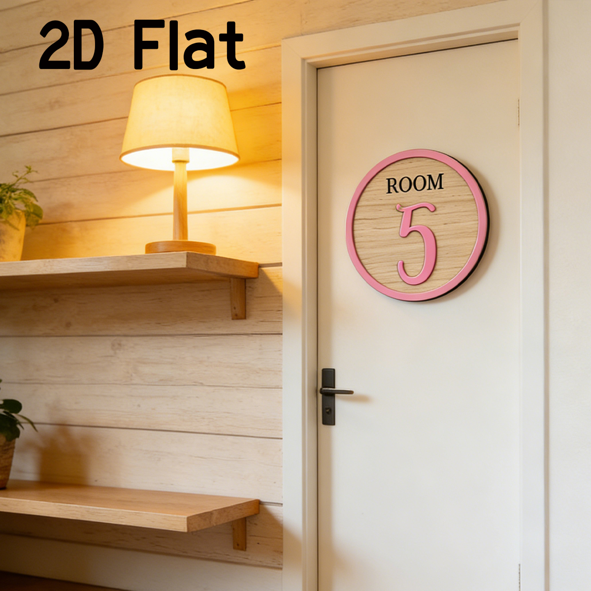 1Pc Cutom Pink Room Number Woo - Baby Nursery Gifts avis et prix