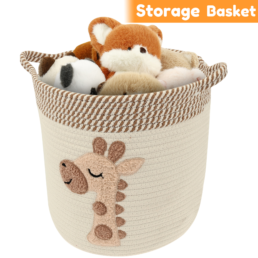Cotton Rope Storage Basket Lar - Baby Nursery Basket avis et prix