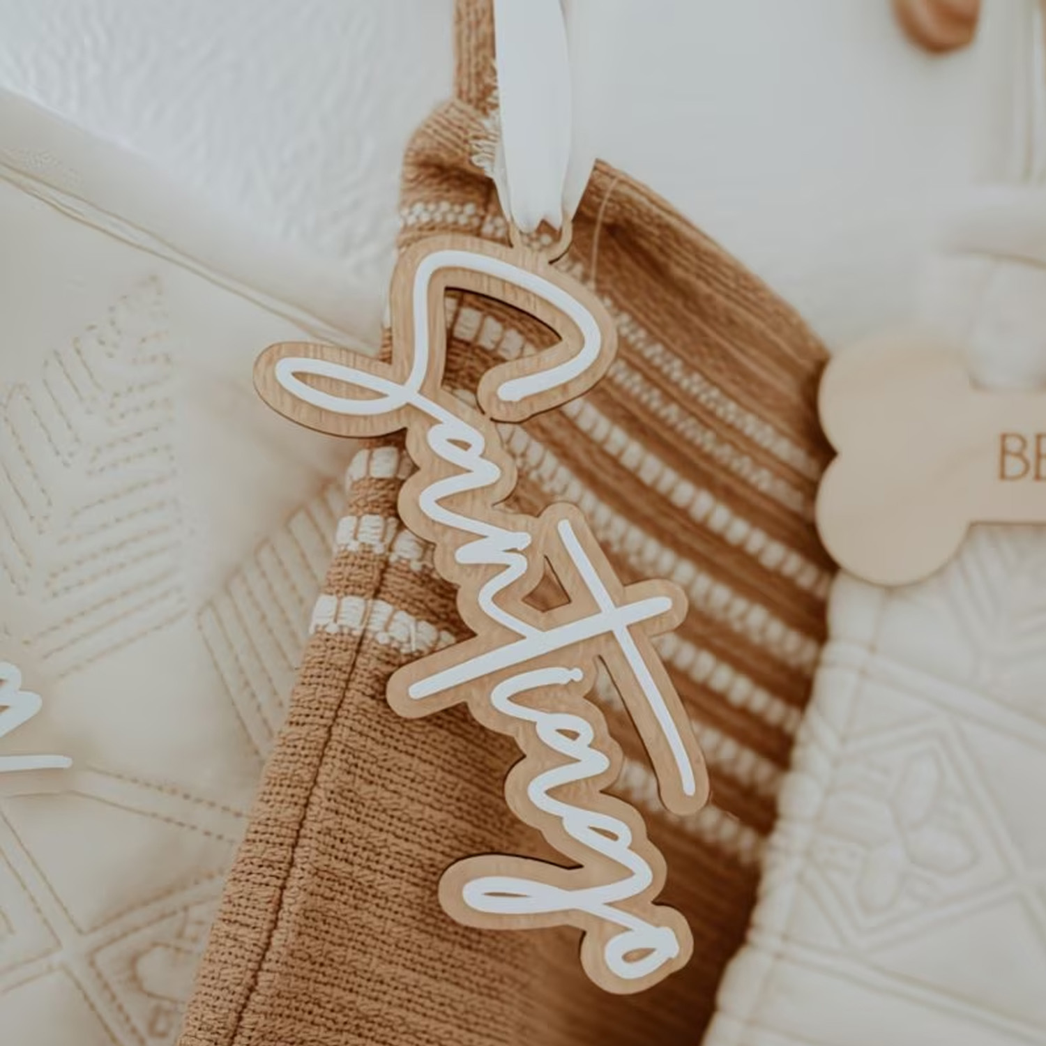 1Pc Custom Name Cute White Woo - Baby Nursery Gifts avis et prix