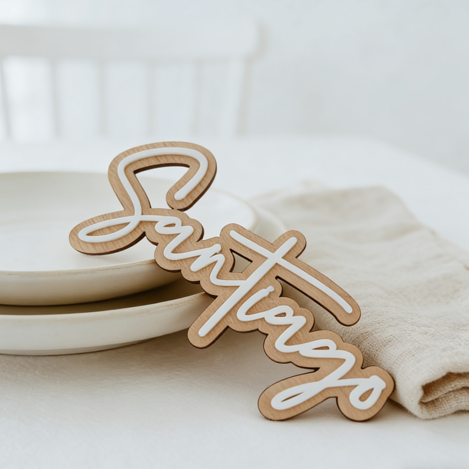 1Pc Custom Name Cute White Woo - Baby Nursery Gifts avis et prix