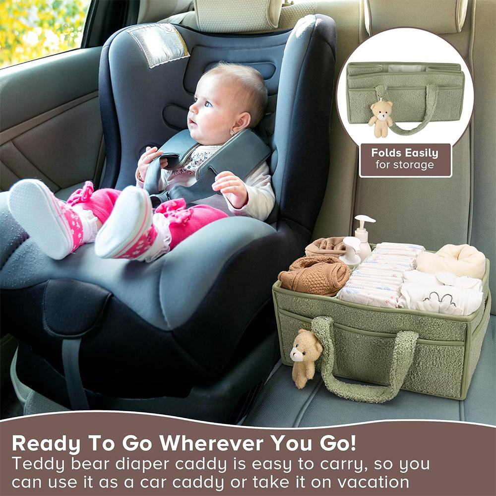 PANGDUBE Plush Diaper Stackers - Baby Nursery Bags avis et prix