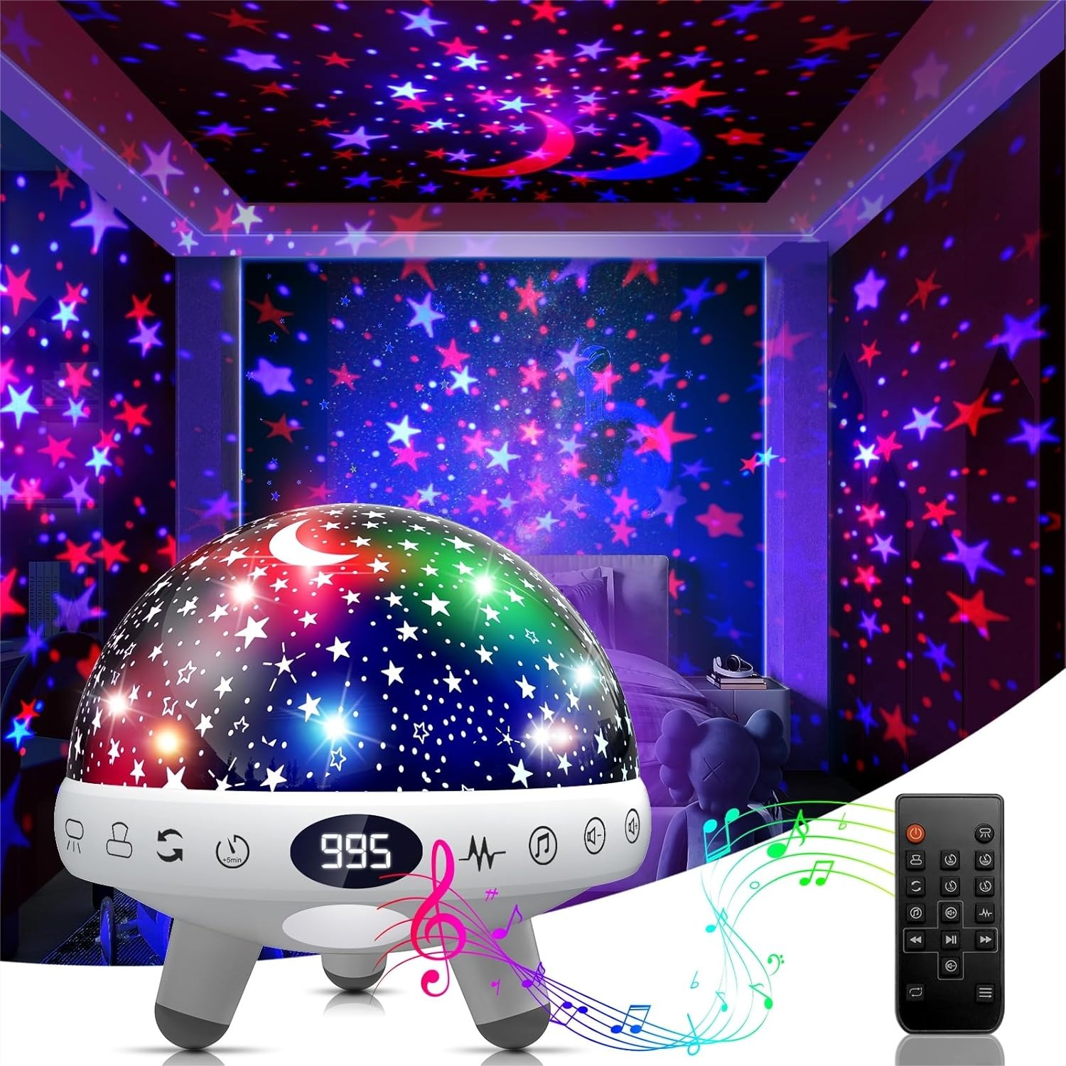 Kids Sound Machine with Night  - Baby Nursery Images avis et prix