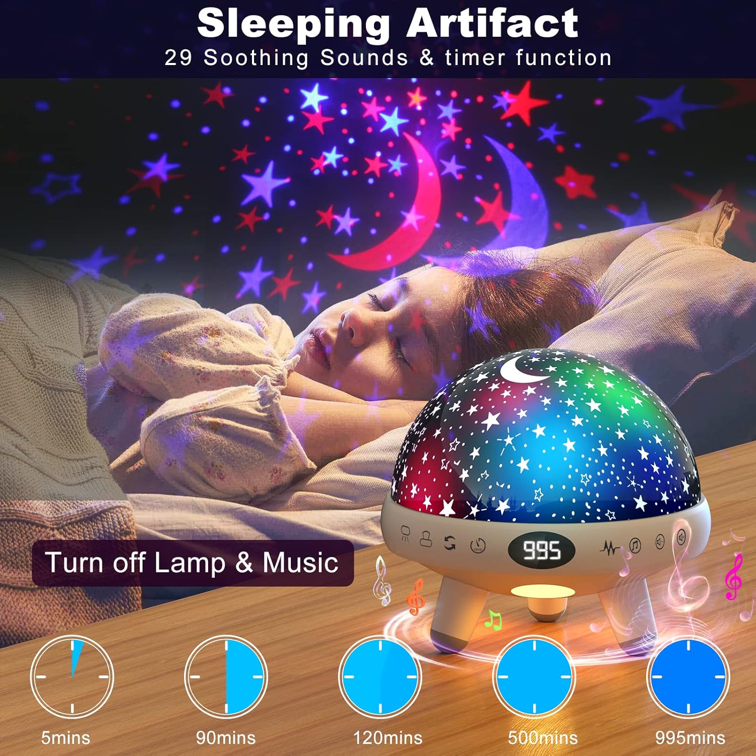Kids Sound Machine with Night  - Baby Nursery Images avis et prix