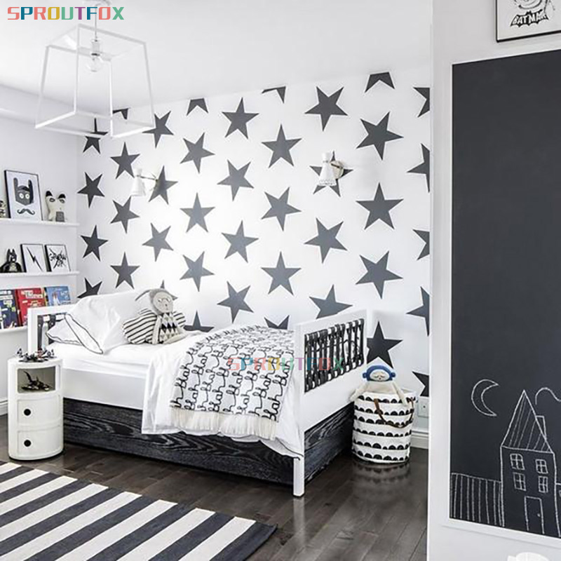 DIY Big Stars Vinyl Sticker Be - Baby Nursery Mural Wallpaper avis et prix