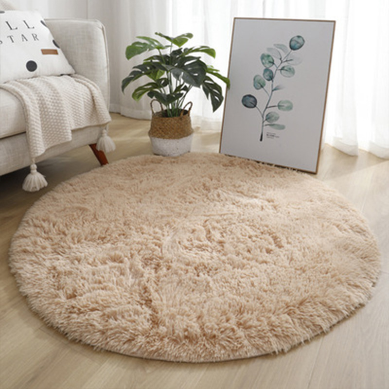 Super Soft Fluffy Round Rug Pl - Baby Nursery Game avis et prix
