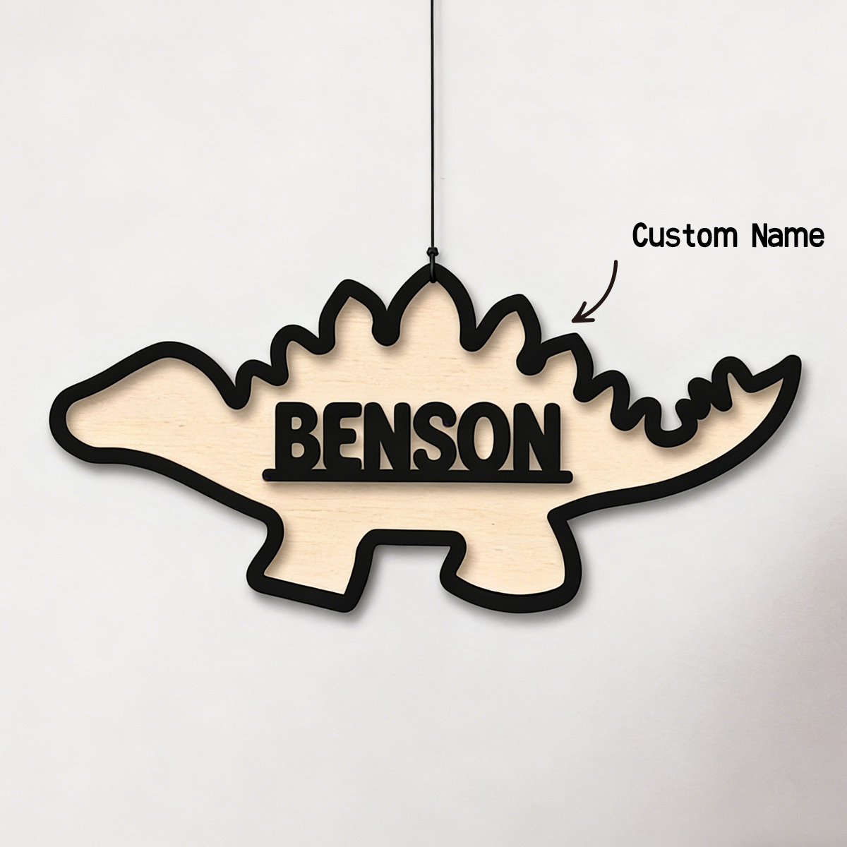 1Pc Cutom Dinosaur Wooden Acry - Baby Nursery Gifts avis et prix