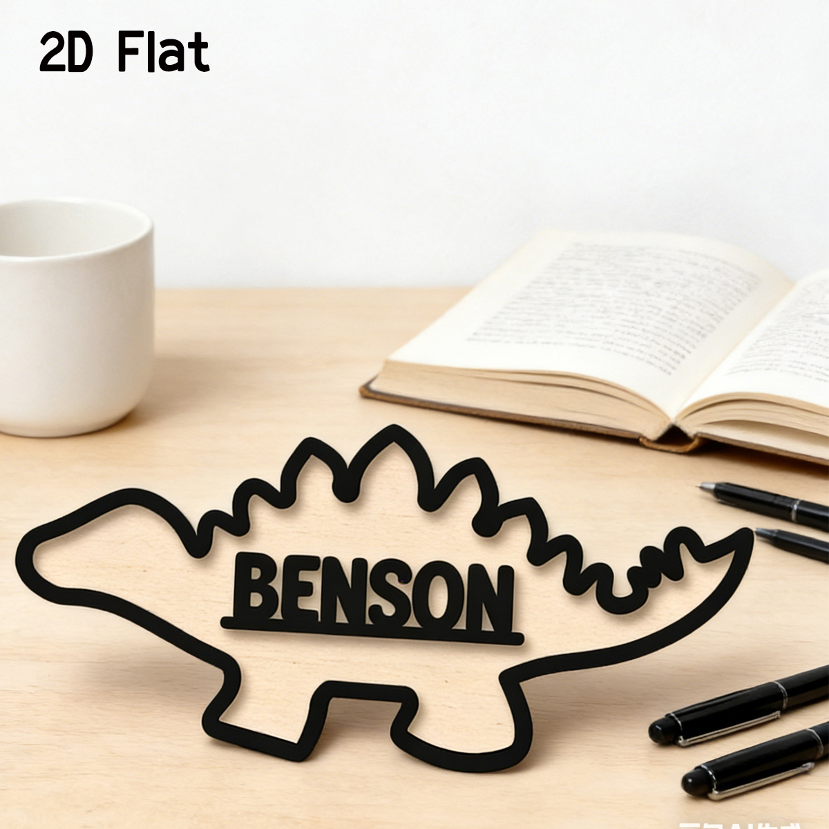 1Pc Cutom Dinosaur Wooden Acry - Baby Nursery Gifts avis et prix