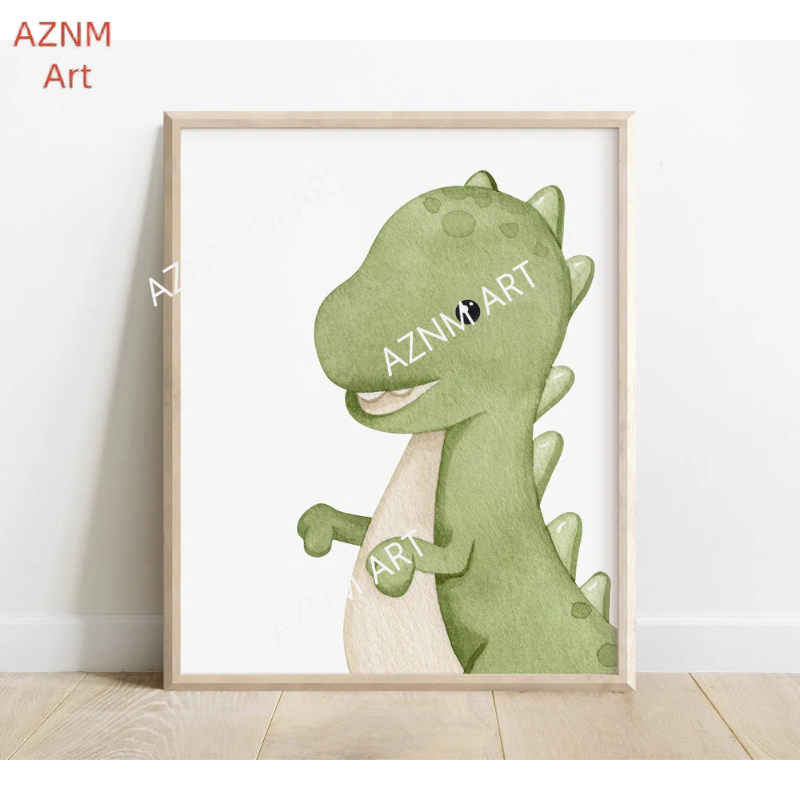 1/3Pcs Dinosaurs prints, neutr - Baby Nursery Neutral avis et prix