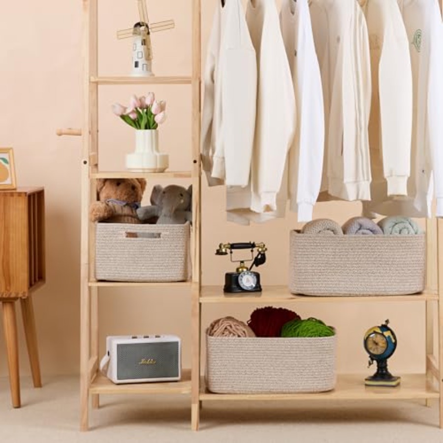 Large Storage Baskets for Orga - Baby Nursery Stores avis et prix