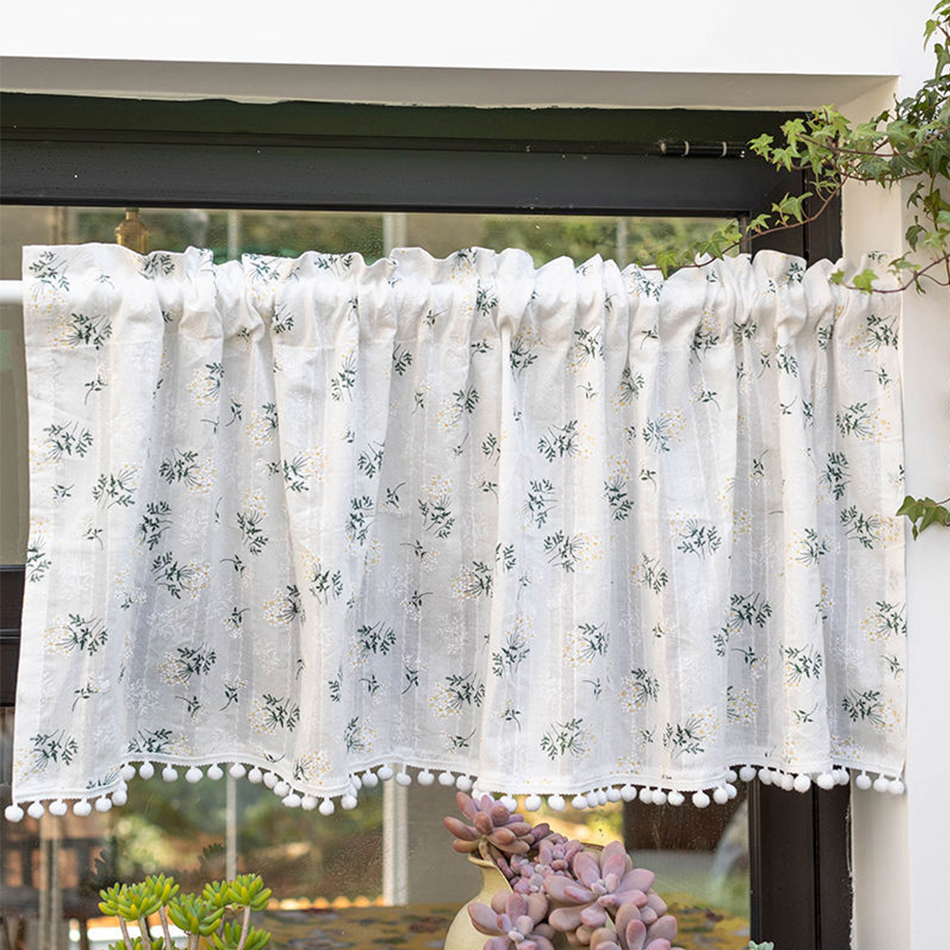 Korean Cotton Daisy Curtains R - Baby Nursery Curtains avis et prix