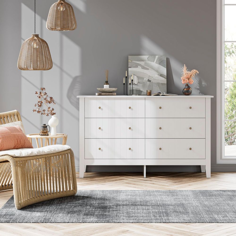 White Dresser, Chest of Drawer - Baby Nursery Chest Of Drawers avis et prix