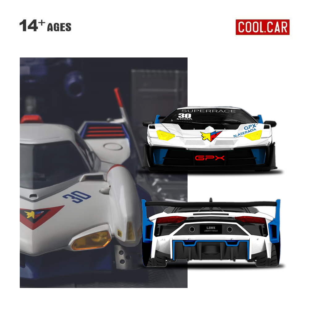 Cool Car 1:64 GTEVO Superrace  - Baby Nursery Gifts avis et prix