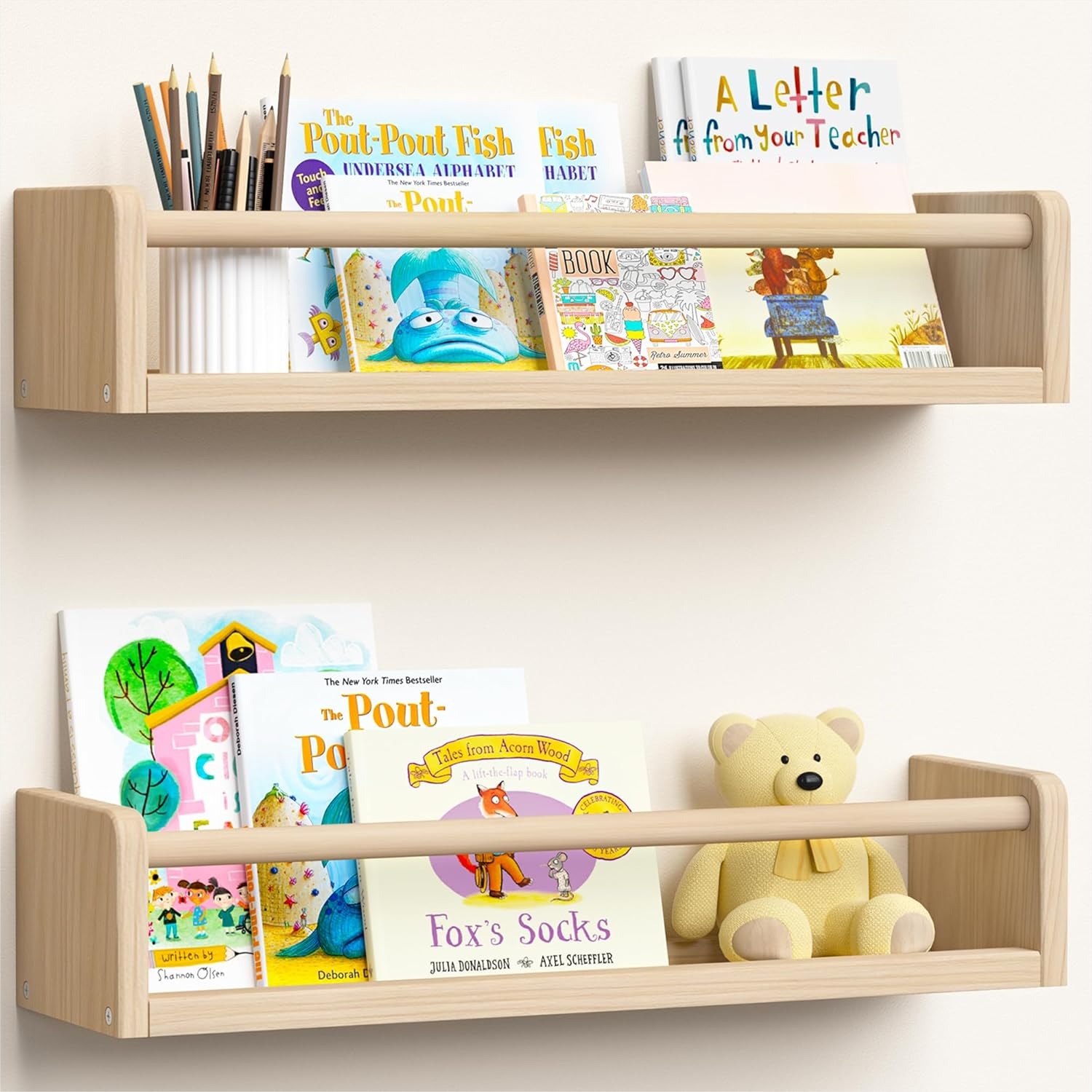 2 Pack 15.7 Inch Floating Book - Baby Nursery Images avis et prix