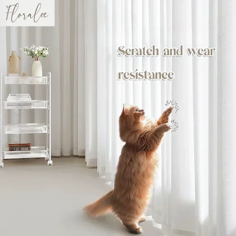 Solid White Tulle Good Quality - Baby Nursery Curtains avis et prix
