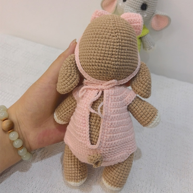 Handmade Crochet Elephant Coup - Baby Nursery Game avis et prix