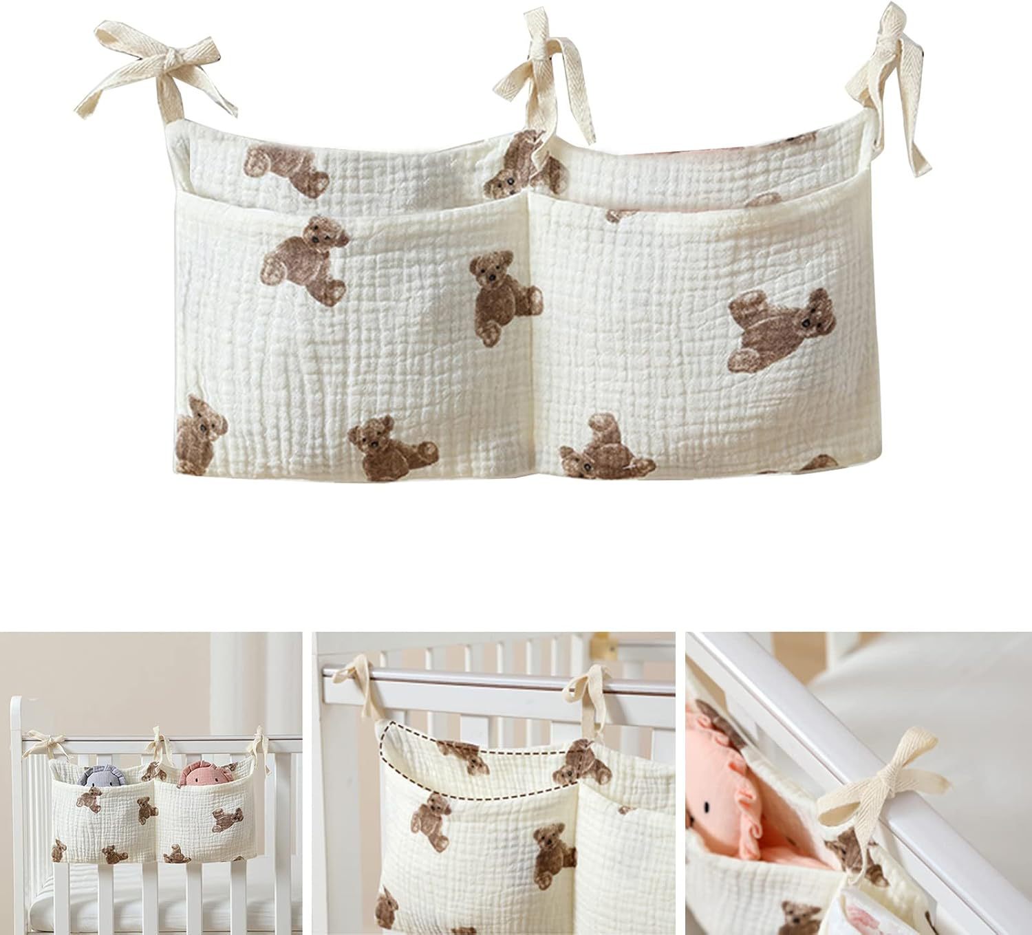Baby Crib Organizer Cot Caddy  - Baby Nursery Bags avis et prix